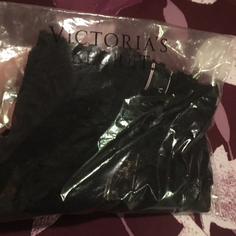Black cheeky Victoria secret panty underwear